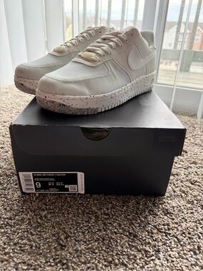 Nike Men’s Air Force 1 Crater Sneakers - Off-White